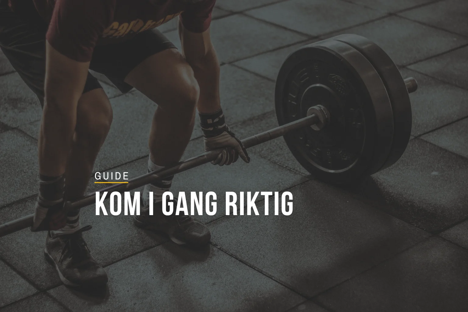Slik kommer du i gang